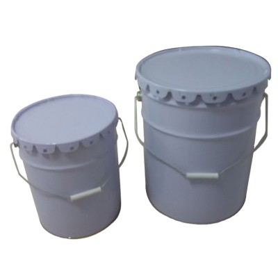 Factory Direct Sale Oil Drum Paint Tin Barrel With Flower Edge Lid And Handle