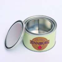 Wholesale Pie tin container Round Tin Box Packaging Storage Corn Beef Food Pail Can