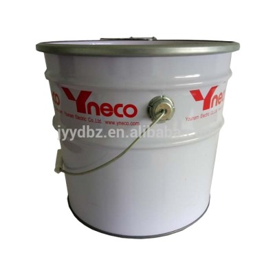 Chemical tin Bucket 10-20L Round Tinplate Barrels steel barrel