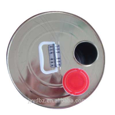 Chemical Barrels 18L Round Closed Paint Metal Barrel Plastic